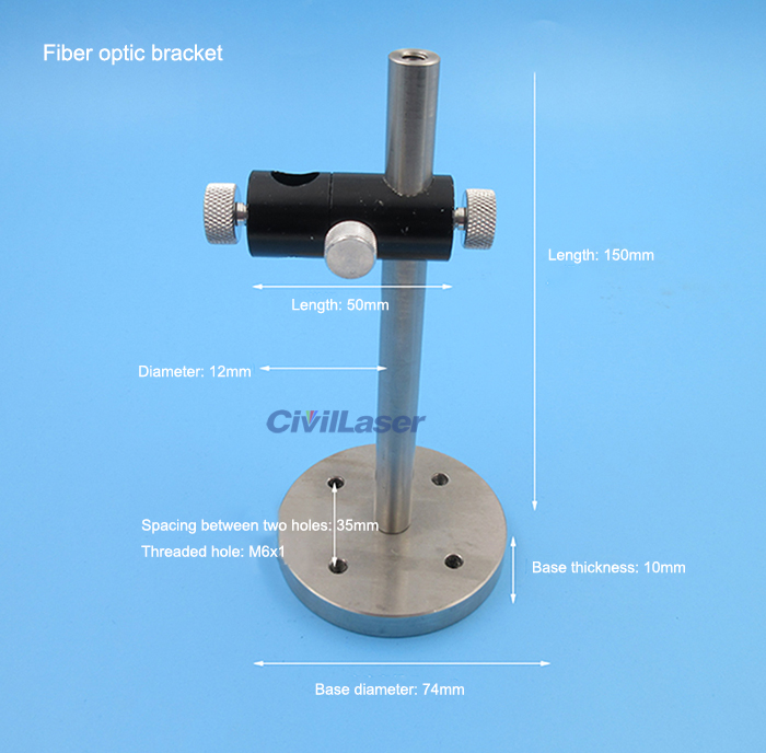 fiber collimator bracket